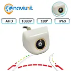 AHD 1080P универсальная камера заднего вида на 180 градусов с ночным видением, Автомобильная камера заднего видаПереднего Вида, видимая Автомобильная камера заднего вида, 4 контакта