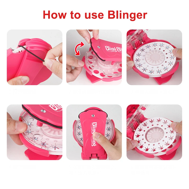 Модные 180 драгоценные камни Blingers роскошный набор игрушек ролевые игры для