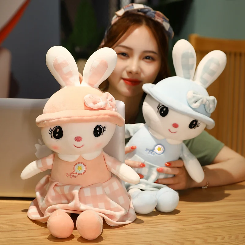 1 шт в переменного тока 50-100 см милые кролики плюшевые игрушки Kawaii Плюшевые