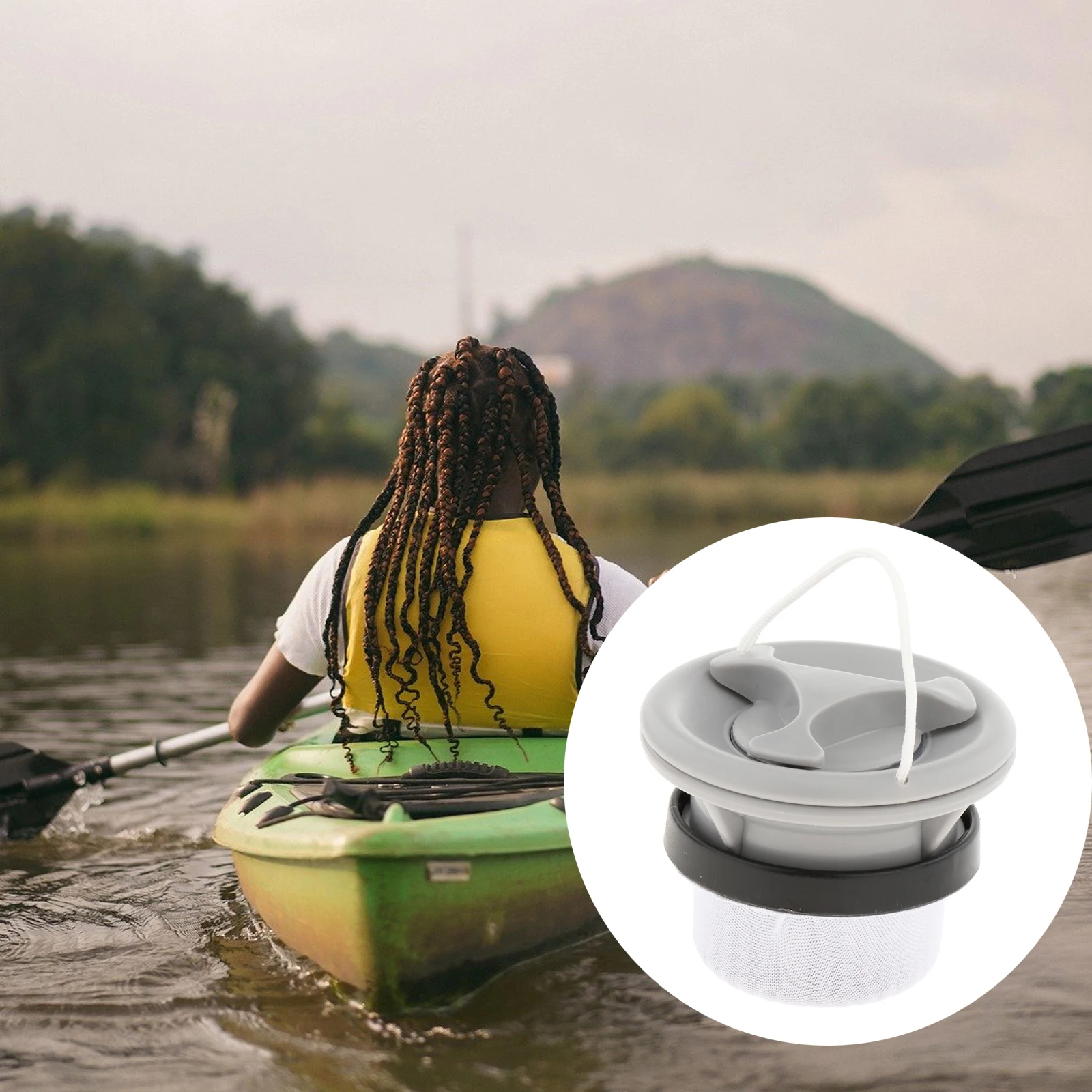 6 Holes Kayak Air Valve Inflatable Boats Board Surfboard Valves Canoe Pump Adaptor for Airbed | Спорт и развлечения