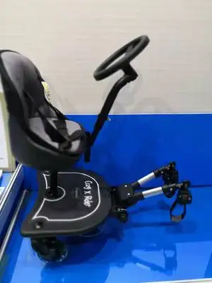 type A Двухродная артефакт второй ребенок помощник детская коляска вспомогательная педаль Багги доска плюс прицеп для детской коляски Коляска уютный всадник - Цвет: type A