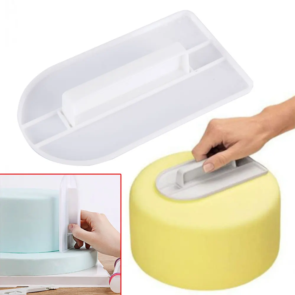 Гладкий полировщик для торта инструменты украшения сглаживания помадки