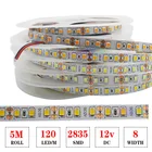 Ультраяркая Светодиодная лента 600 SMD2835 12 В5 м, белаясиняяГолубаязолотисто-желтая IP20IP65