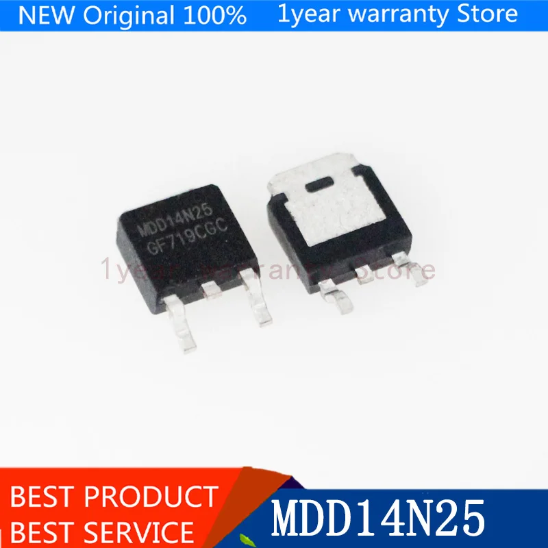 

{ New original } 10pcs/lot MDD14N25 14N25 MOS TO-252