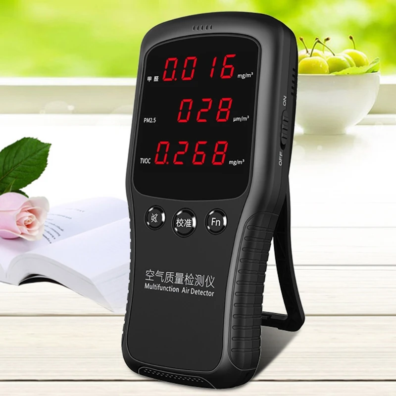 Монитор качества воздуха 72XD PM2.5 HCHO TVOC профессиональный детектор