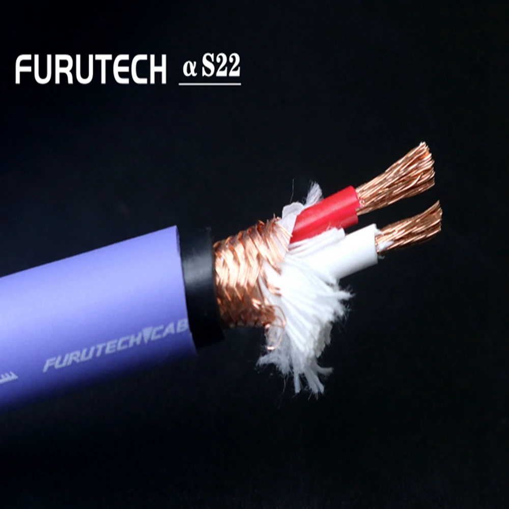 Флагманский аудиокабель FURUTECH FA-αS22 OCC RCA Hi-Fi линейный усилитель сигнала динамика XLR