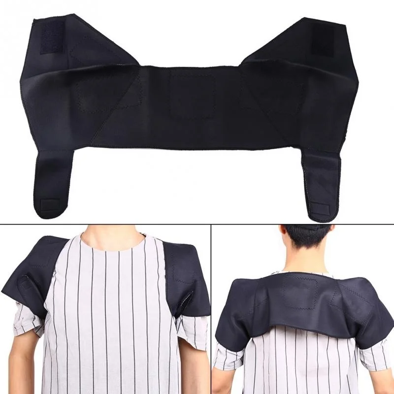 

Magnetic Shoulder Warm Pad Pain Relieve Therapy Protection Spontaneous Heating Massager Self-heating Shoulder Guard Bhd2