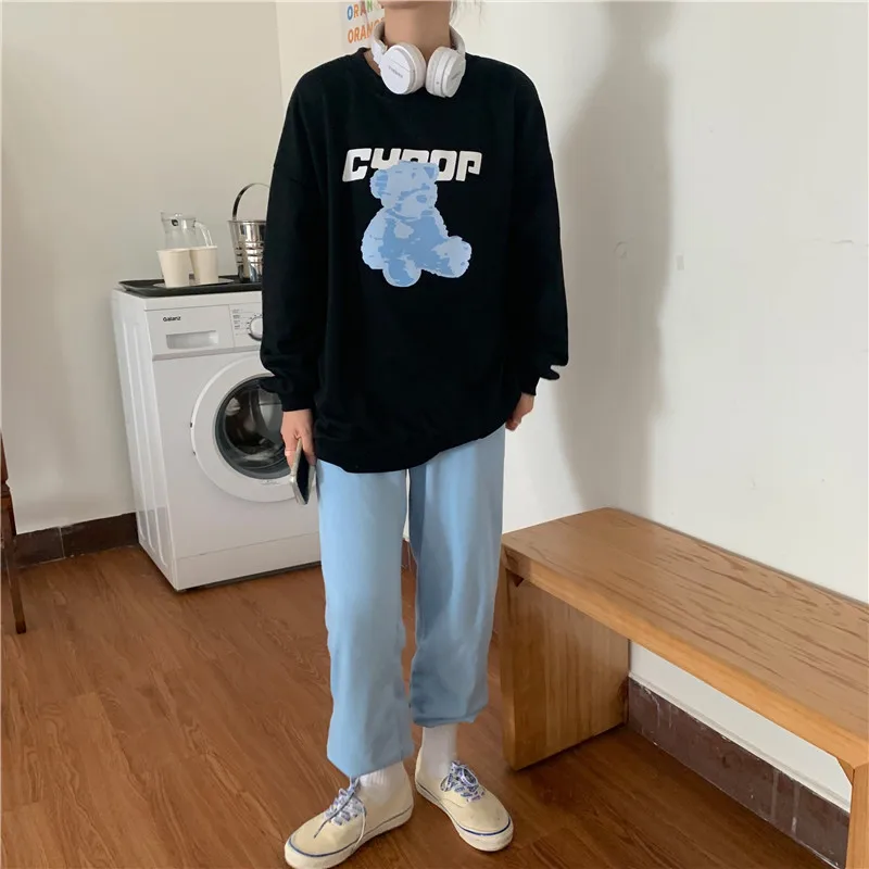 Oversized Hoodie Kawaii Clothes Sweatshirt Women Korean Fashion Women Sweetshirts Harajuku Hoodie Women Pullovers Vintage Autumn