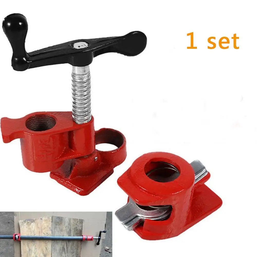 1 шт. 3/4in склеивания древесины труба из оцинкованной стали с Набор Heavy Duty PRO