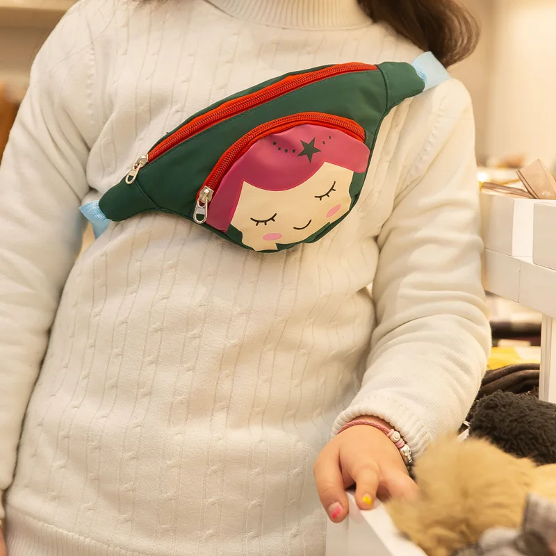 Поясная Сумка детская с мультипликационным принтом 2019 сумка-пояс на бедро | Багаж