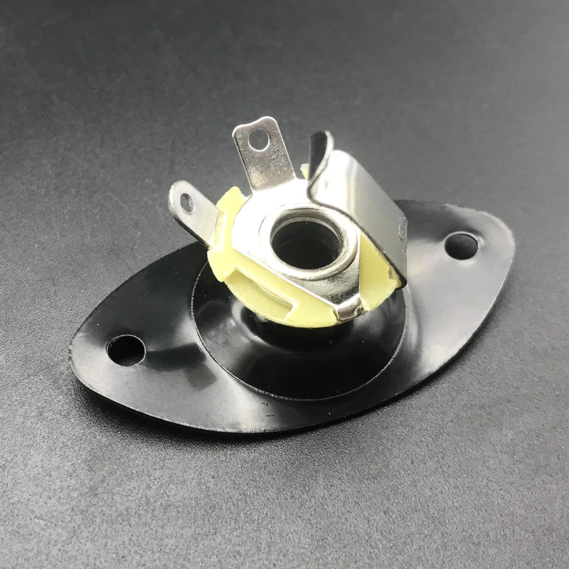 Квадратная овальная Стиль LP Электрогитары бас 6 35 мм разъем вход/выход розетка