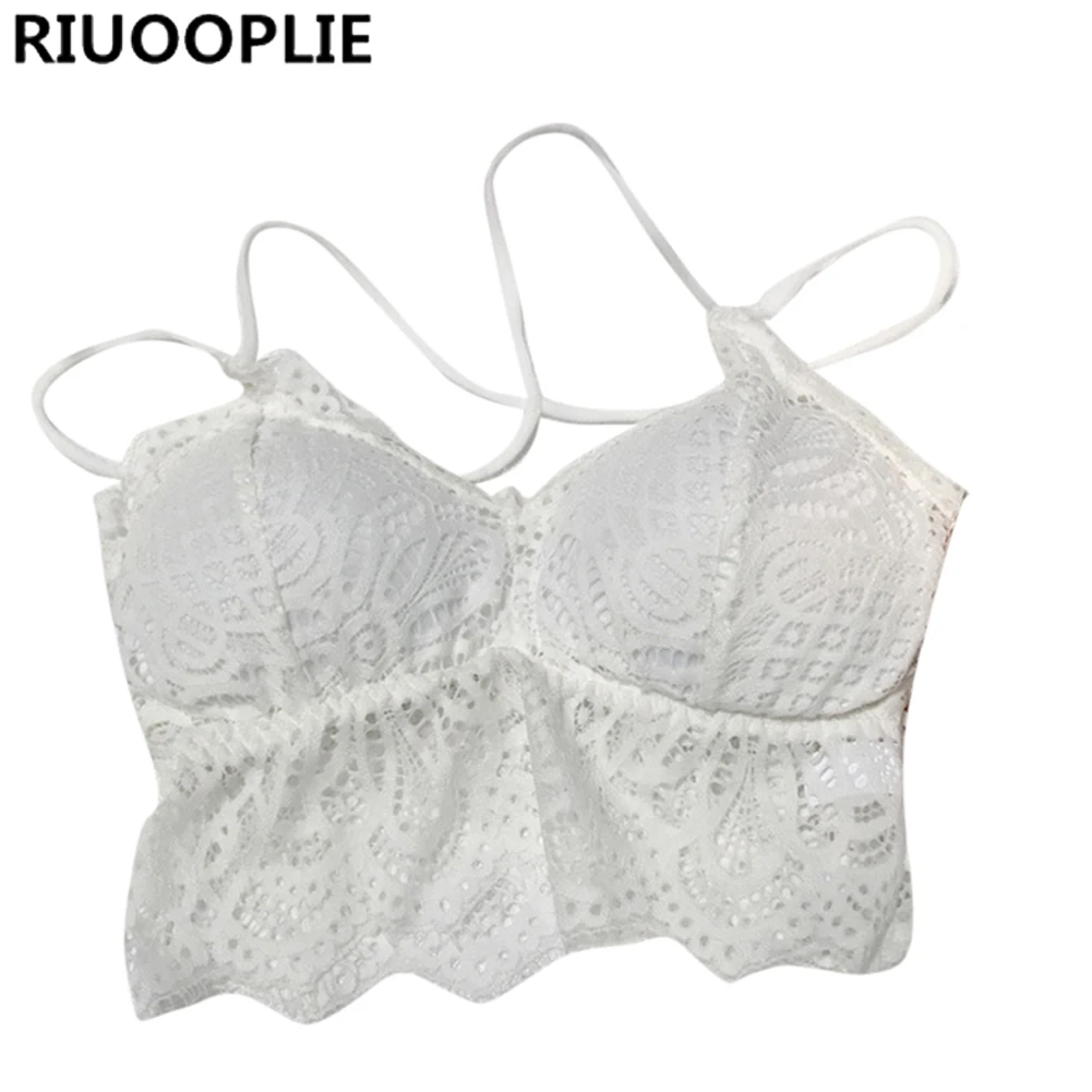 RIUOOPLIE модный кружевной бюстгальтер без косточек прозрачный с открытой спиной