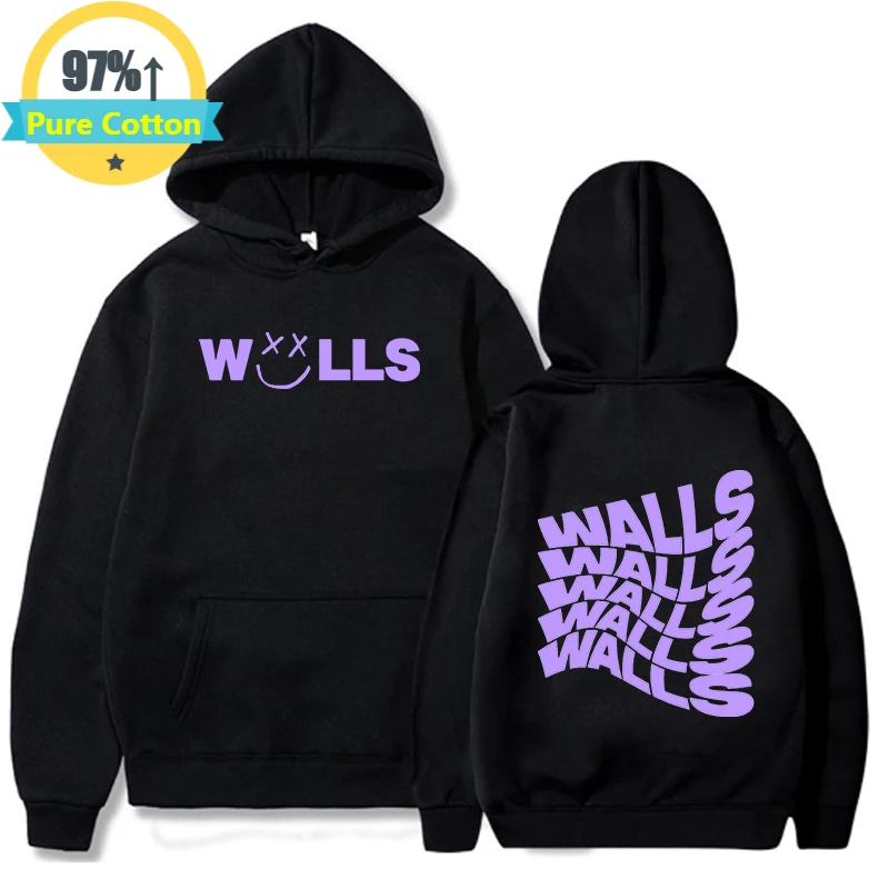 

Cotton Walls Sweatshirts One Direction Women Men Hoodies Harajuku Oversized Pullovers Streetwear Autumn Clothes Female