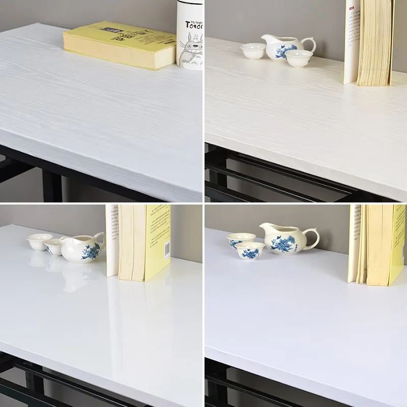 

Solid Color White Wallpaper Self-Adhesive Waterproof Moisture-Proof Thick Background Bedroom Dormitory Wall Stickers Home Decor