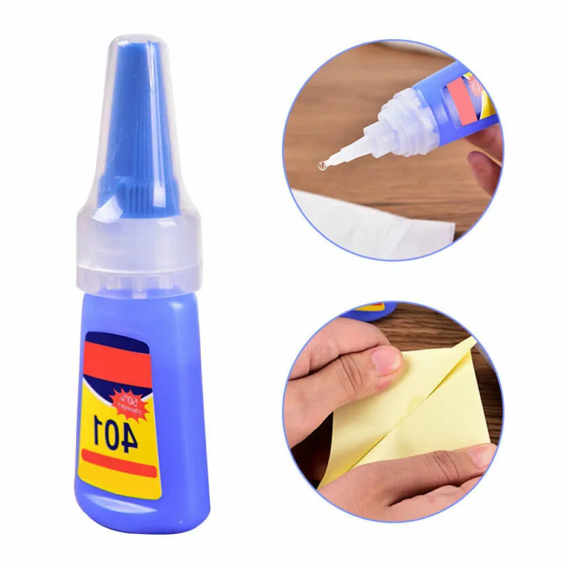 1 шт. суперклеевой состав 401 ручное быстрое склеивание высыхание и соль c |
