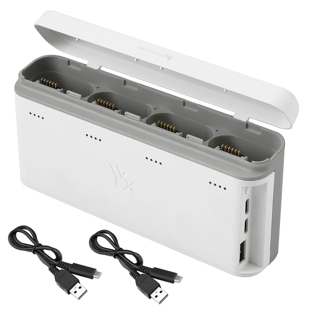 

Power Adapter Portable Quick Drone Battery Charger Multiple Protection Dual USB Port Charging Hub Quadcopter For DJI Mavic Mini