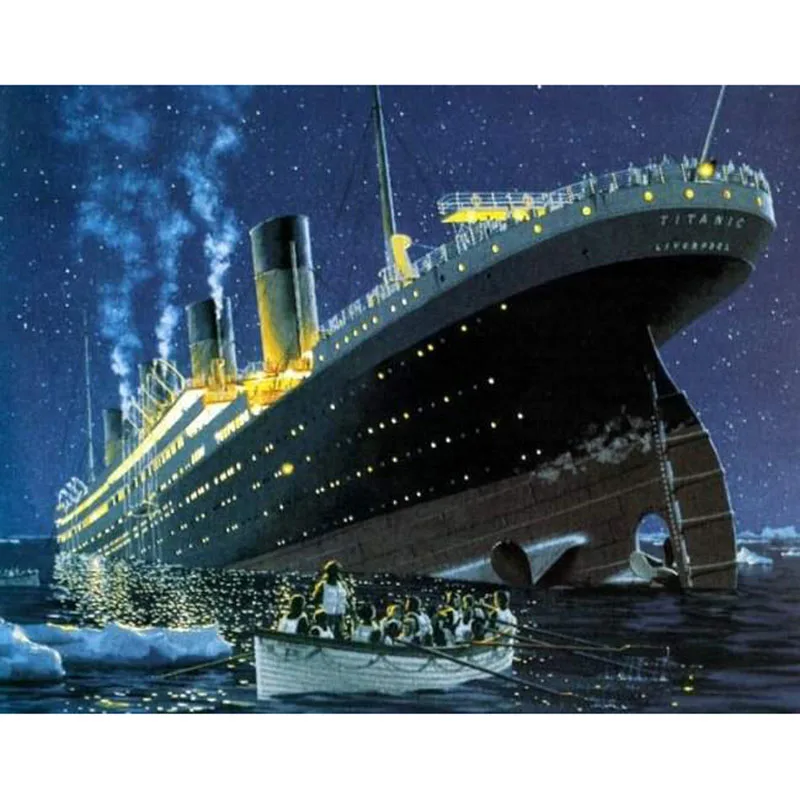 

Dpsprue 5D Full Square Round Stone Diy Diamond Painting Mosaic Ship Cross Stitch Diamant Embroidery Christmas Gift