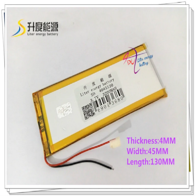 3 7 V 3200mAH 4045130 полимерный литий-ионный/литий-ионный аккумулятор для планшетных ПК