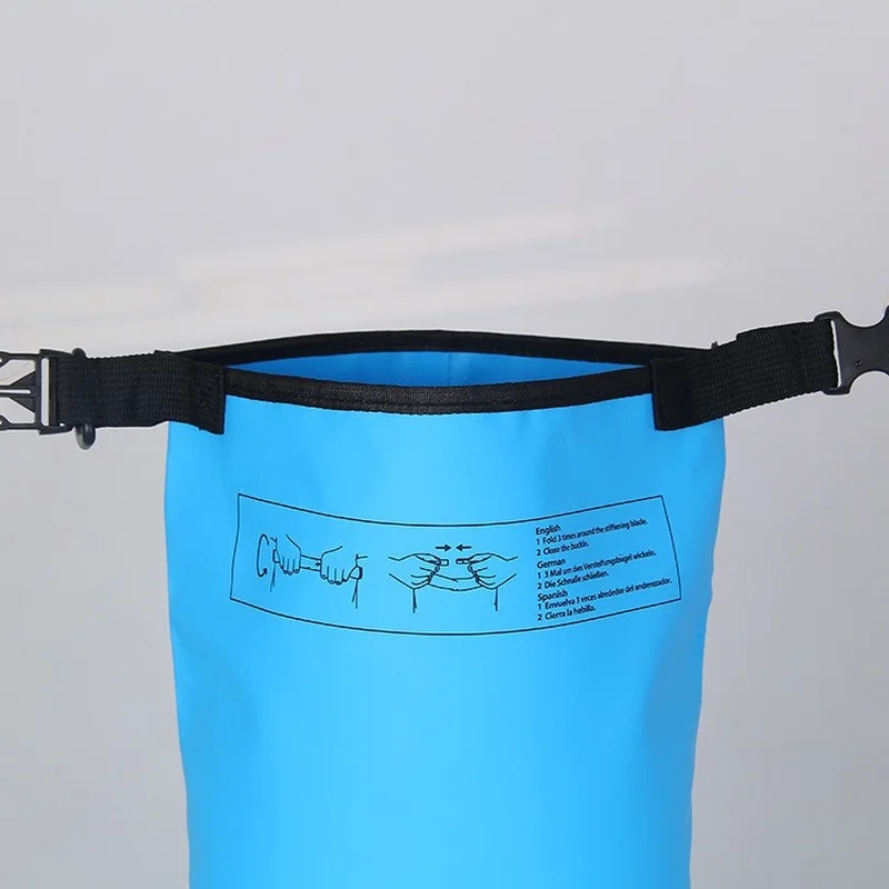 

Outdoor Sports Waterproof Bag Swimming Beach Bag Pvc Mesh Cloth One-shoulder Waterproof Bucket Bag