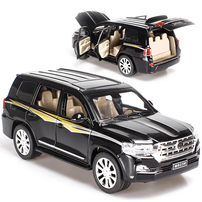 Внедорожник из сплава 1:24 длина 20 см Land Cruzer(M923W-6) с 6 дверями отличное качество для