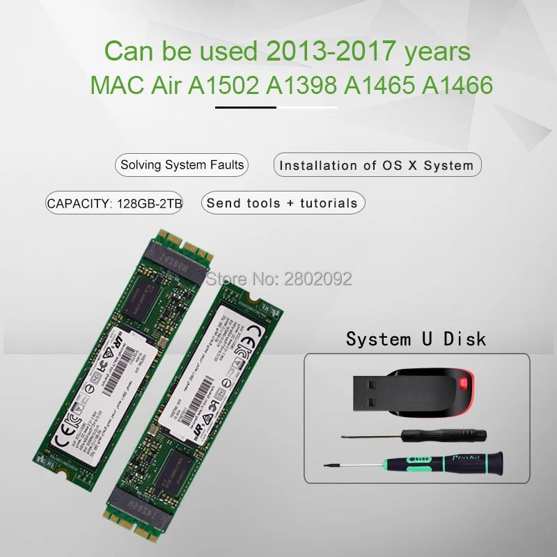 MACBOOK A1465 A1466 A1502 A1398 SSD ME864 ME865 ME866 MG72 MG82 MG92 MF839 MF840 MF841 жесткий диск 512 ГБ 1 ТБ|Внутренние