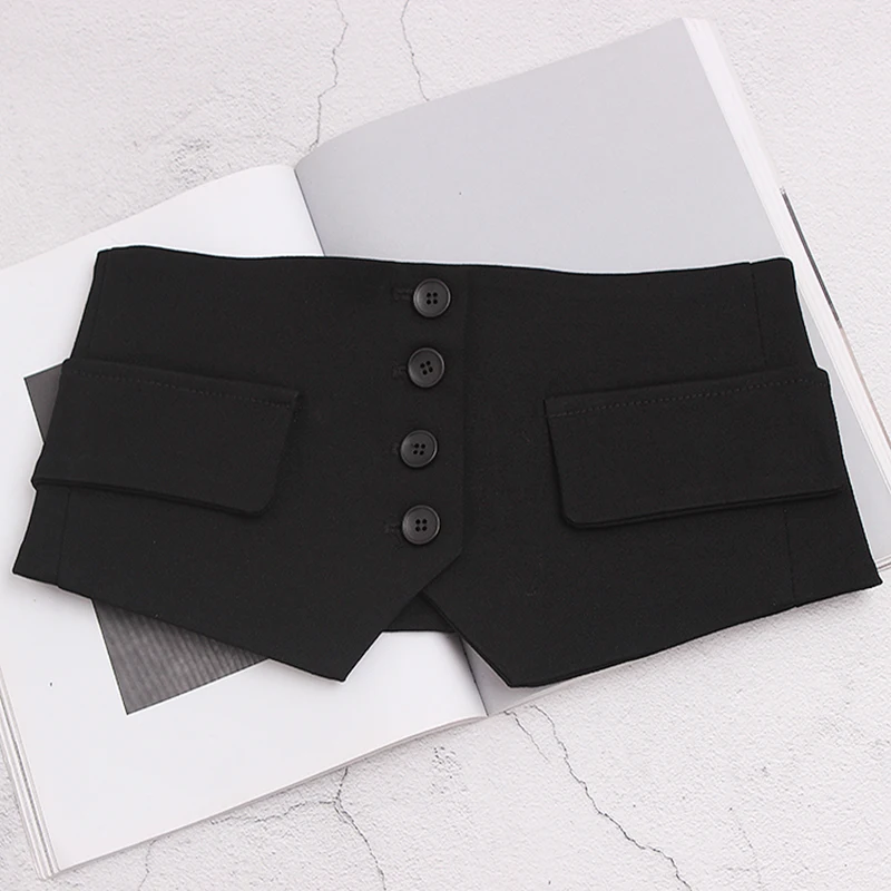 XITAO черный Для женщин Широкие пояса модные 2019 зиму эластичное облегающее фигуру