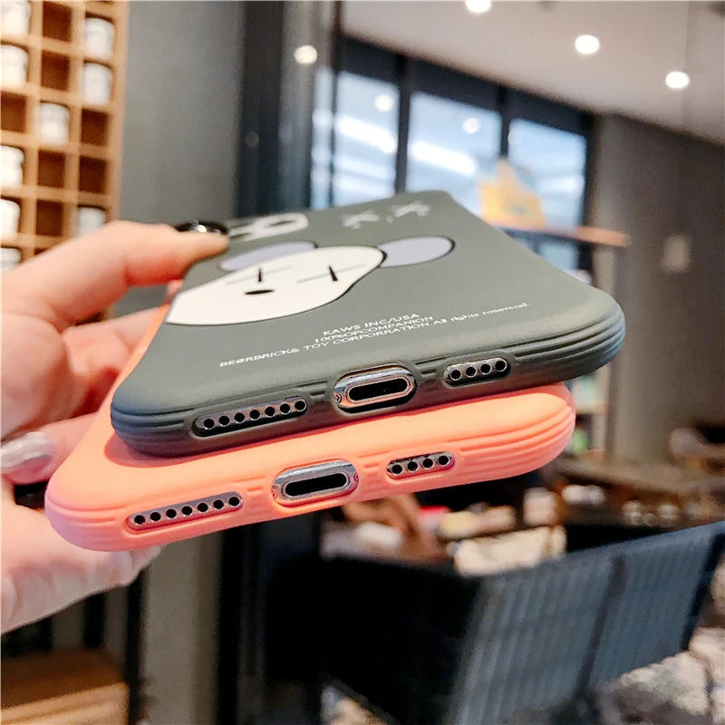 Чехол для телефона iPhone 11 Pro Max XS XR X 6 6S 7 8 Plus мультяшный Мягкий ТПУ чехол-накладка с