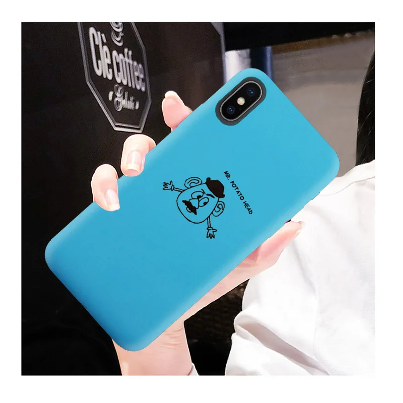 Mr Mrs Potato Head парный чехол для телефона samsung Galaxy S10 S9 S8 S7 S6 Plus Lite edge Мягкий силиконовый