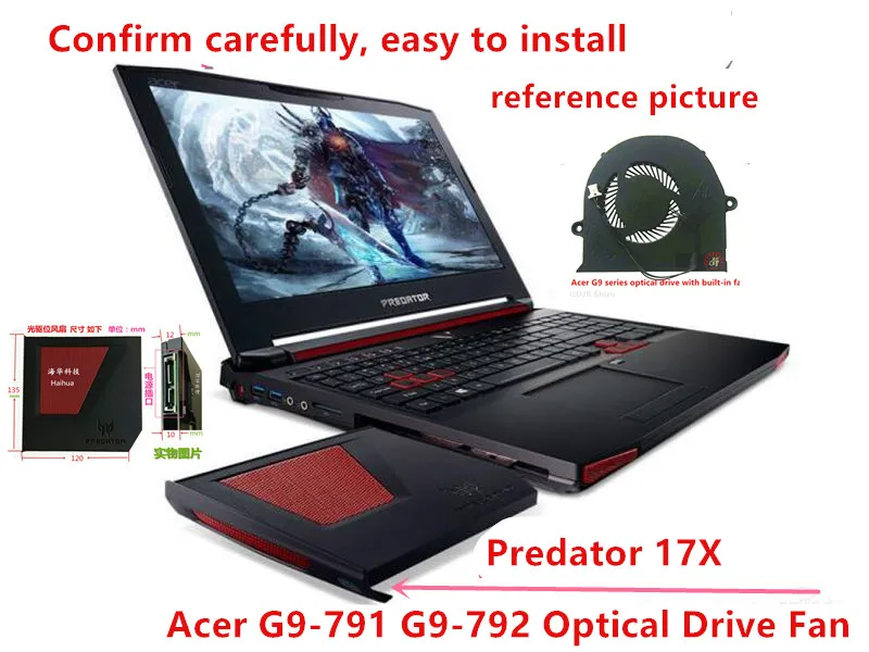 

Оригинальный Acer Predator 17X фотографический флеш-накопитель