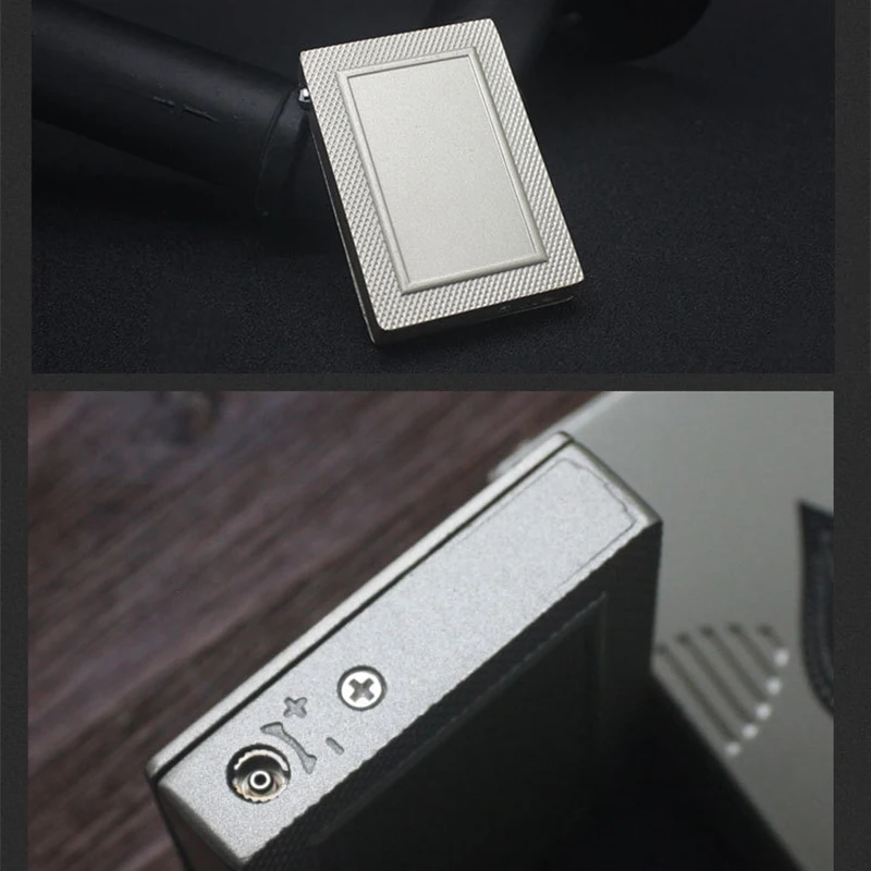 Зажигалка с зеленым пламенем ветрозащитная портативная газовая зажигалка для