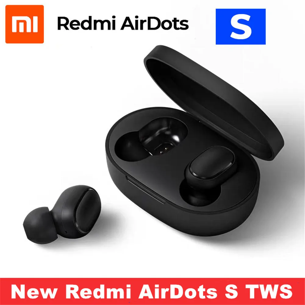 Оригинальная беспроводная гарнитура Xiaomi Redmi Airdots S TWS Bluetooth наушники