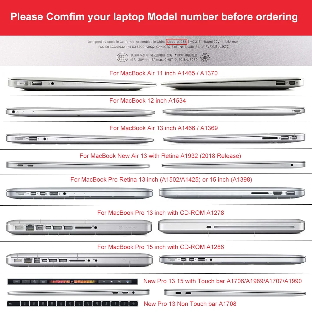 Матовый мягкий чехол для ноутбука MacBook Air Pro Retina 13 16 дюймов A2338 A2289 A1932 A2179 A2337 M1 2020