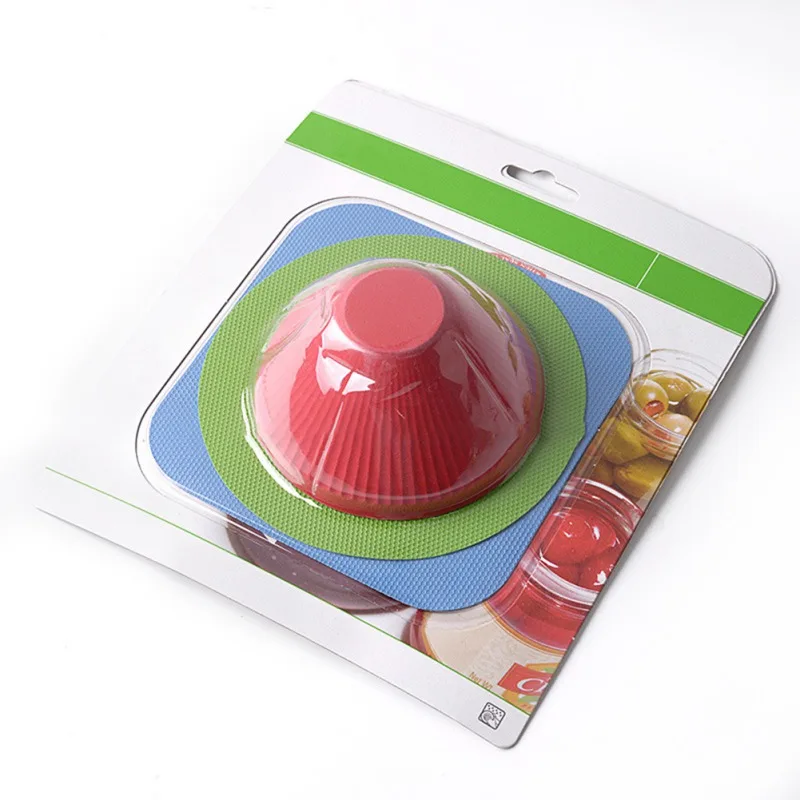 3 шт./компл. многоцелевой резиновый захват консервный нож противоскользящая