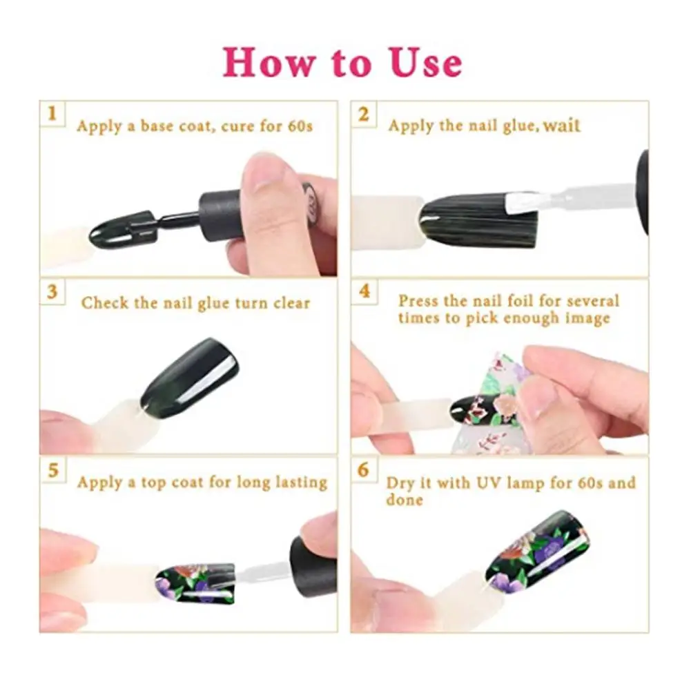 Новый стикер для ногтей переводной клей блестки дизайна наклейки s DIY украшения