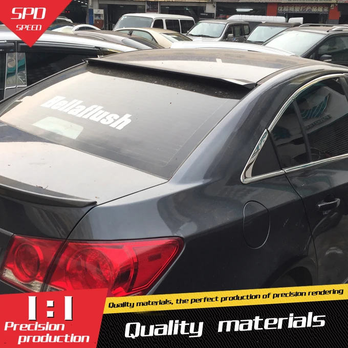 Спойлер на крышу для Cruze заднее крыло автомобиля из АБС пластика задний спойлер