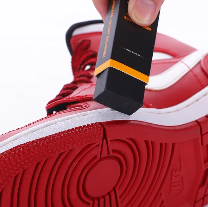 Очищающий ластик замша овчина матовая кожа ткань уход за обувью кожей очиститель