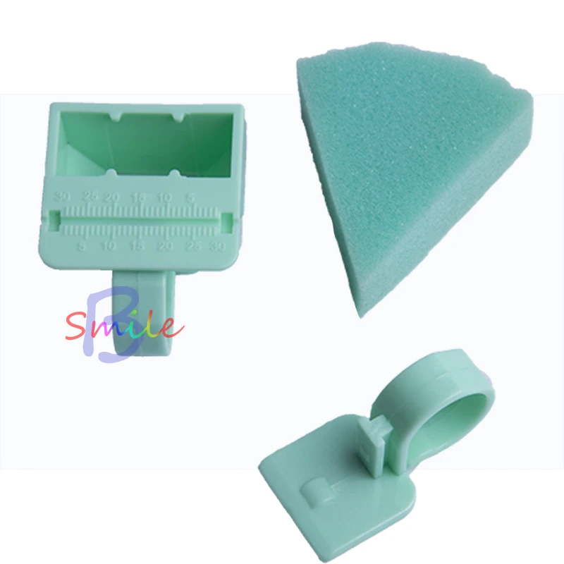 Пластиковый зубной корень канал иглы палец линейка Endo измерения весы