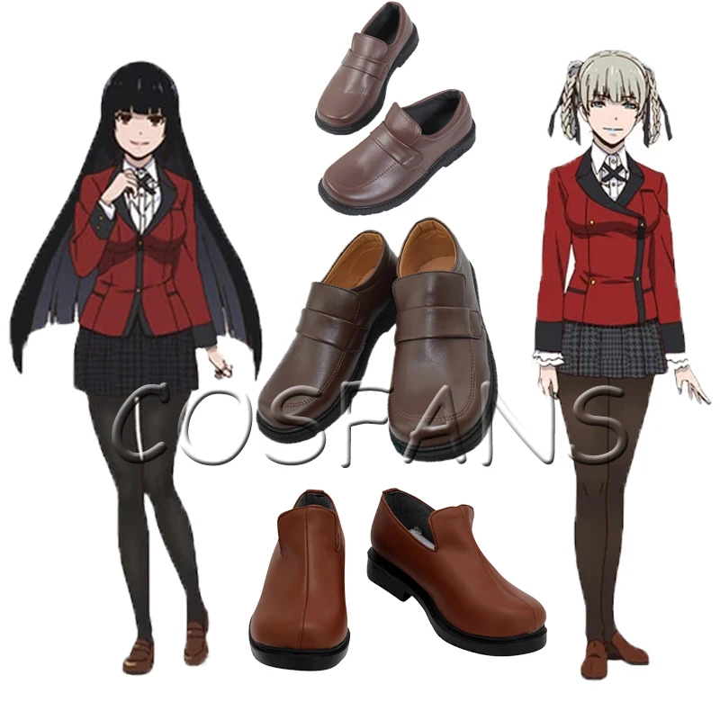 Обувь для косплея джабами Kakegurui сапоги | Тематическая одежда и униформа