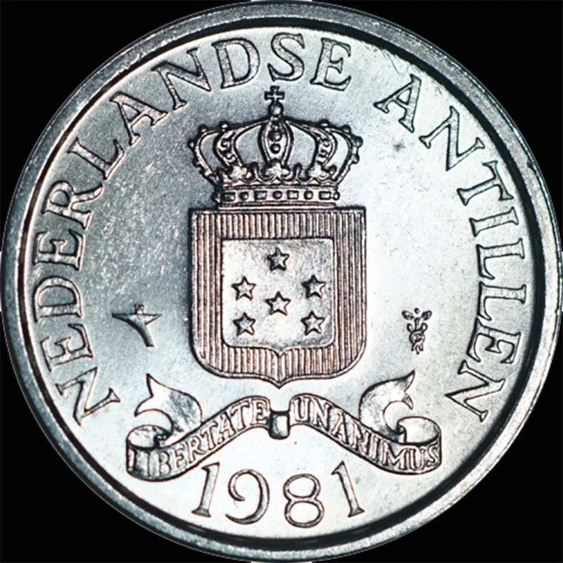 Нидерландские Антильские монеты 1 цент издание для латиноамериканских стран 100%