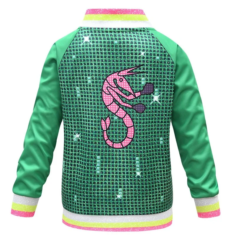 Новый костюм для косплея на Хэллоуин зомби колледж 2 Детская рубашка молнии