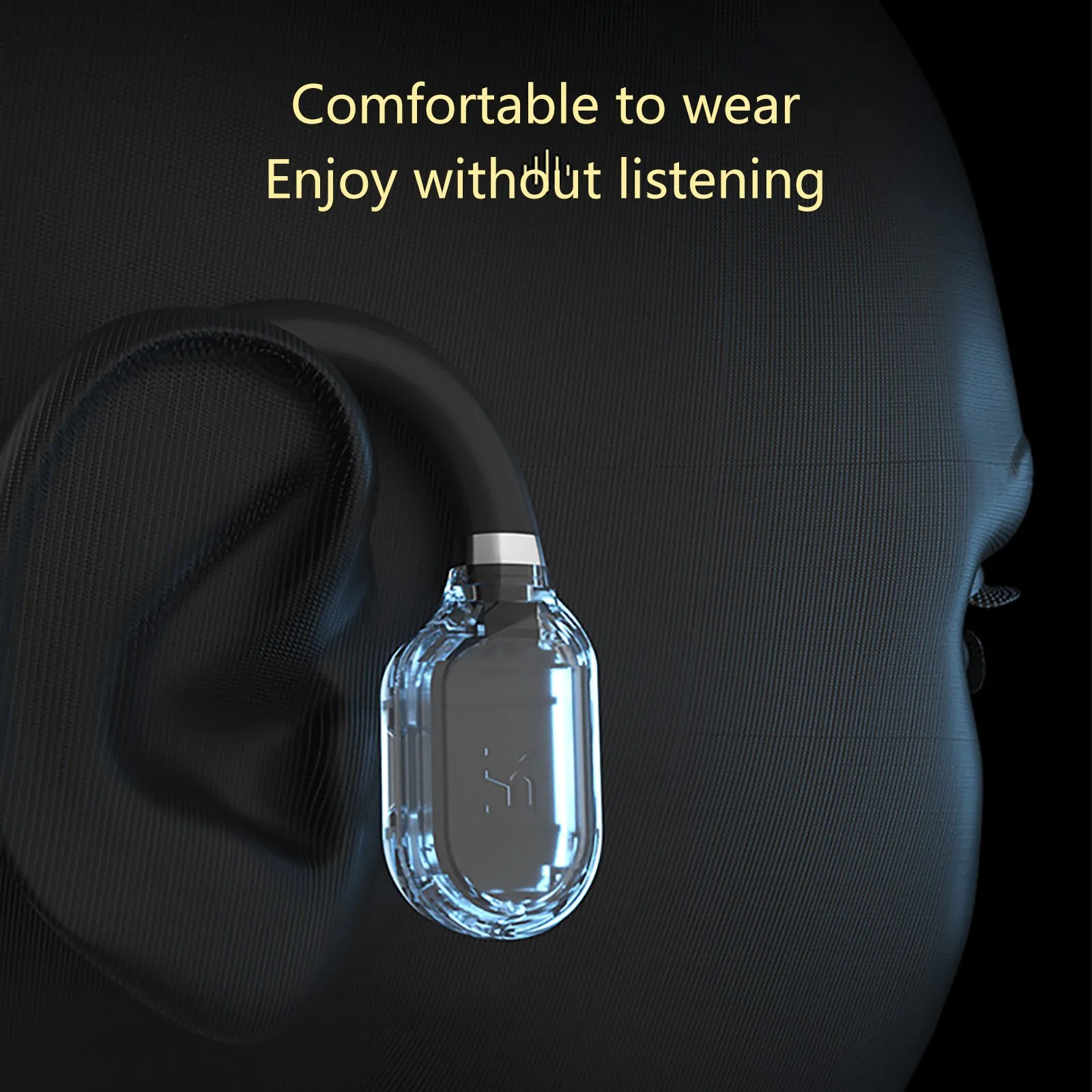 

Wireless Bluetooth 5.0 Headset Over-ear Bone-Conduction Bluetooth Headphones Waterproof Sports TWS Bluetooth Earphones