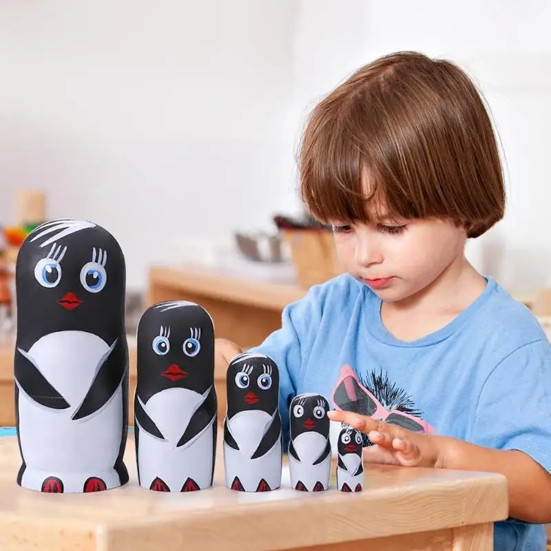 10 шт. милые русские Матрешки улучшающие практическую способность богатое
