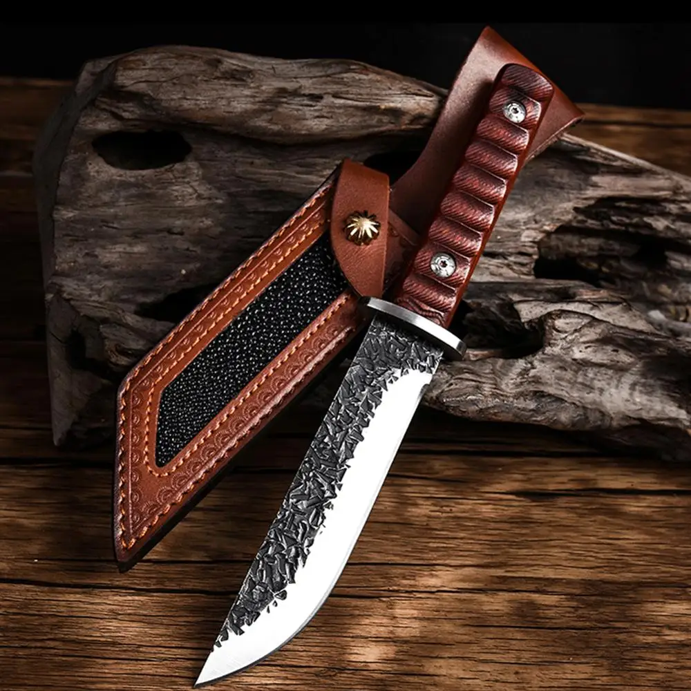 Promithi Военный нож для самозащиты открытый выживания острый портативный стальной