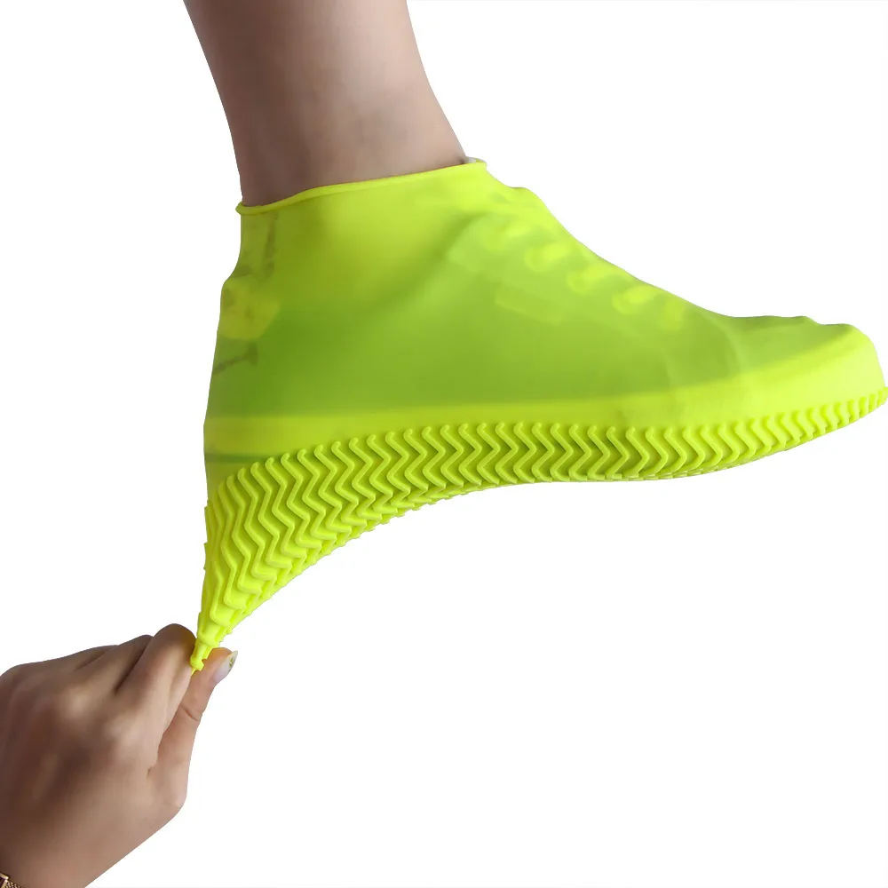 Силиконовые накидки на кроссовки Многоразовые водонепроницаемые стельки для