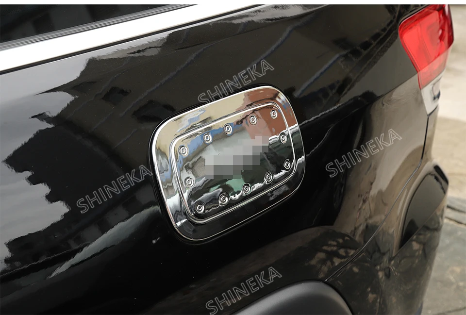 SHINEKA внешний топливный бак Чехлы для Jeep Grand Cherokee 2011+ для крышки топливного бака автомобиля наклейки аксессуары для Jeep Grand Cherokee