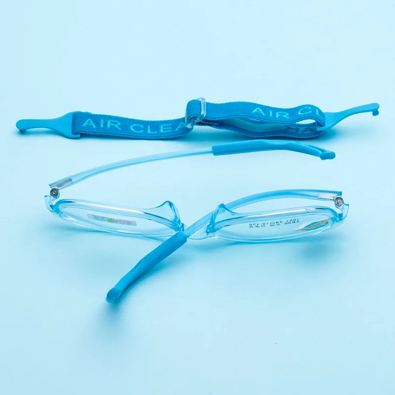 Детская оправа для очков 49 15 125 синяя по рецепту мальчиков детские очки с гибким