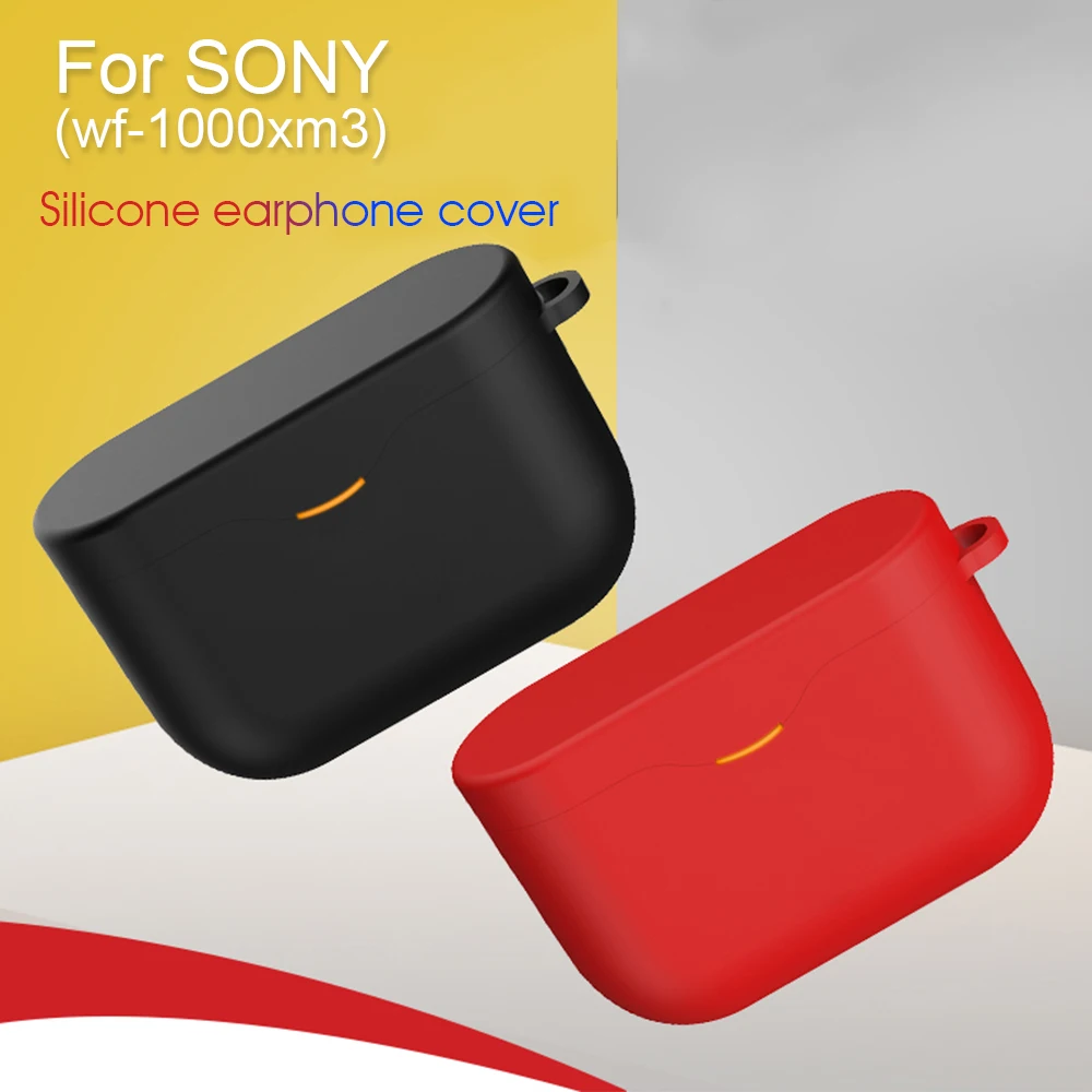 Чехол Auroras для SONY WF1000XM3 аксессуары наушников из жидкого силикона защитный чехол