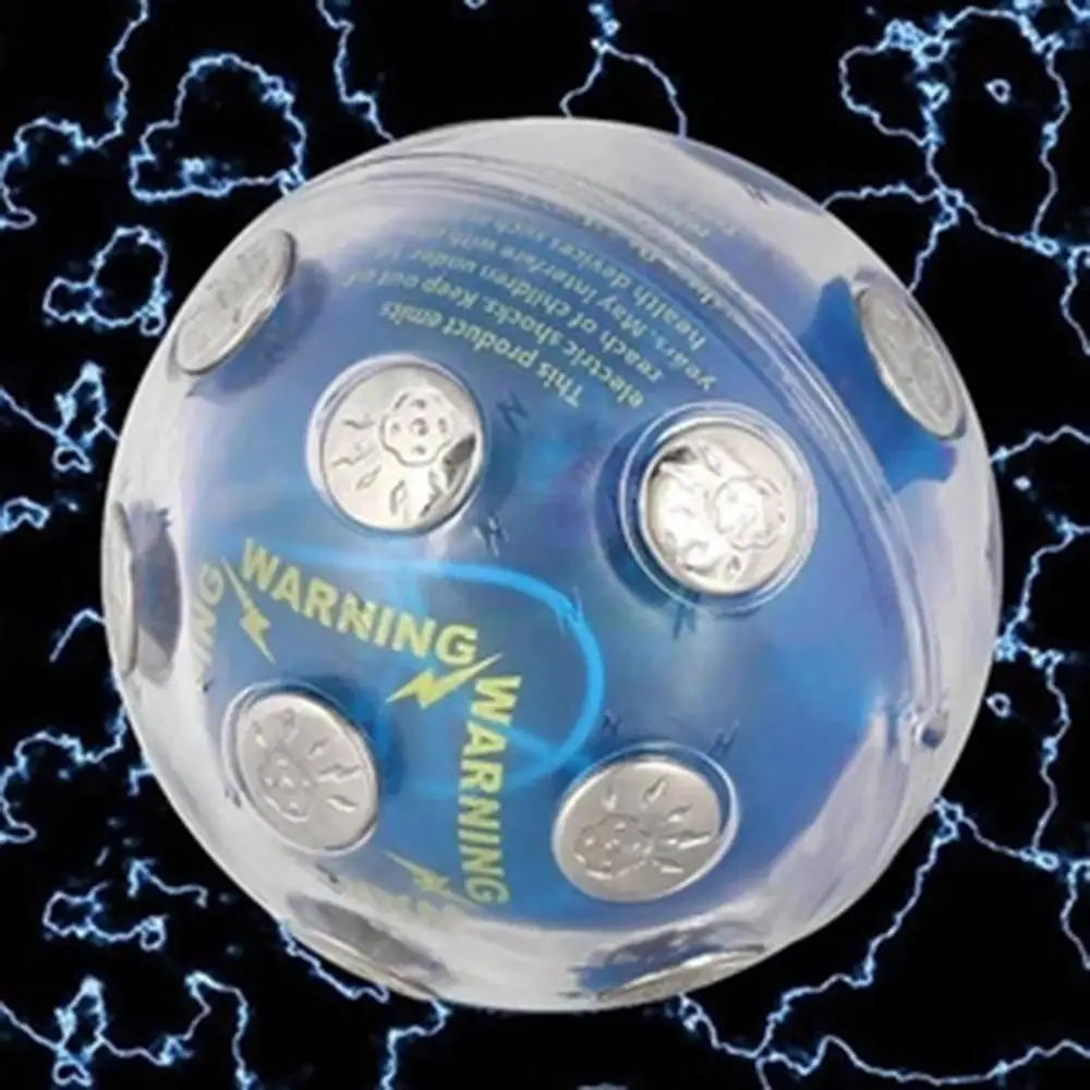 

Safe Electric Shocke Ball Finger Shocking Props Magnetic Ball Funny Prank Decompression Toy Luck Liar Test Party Game Trick Toys