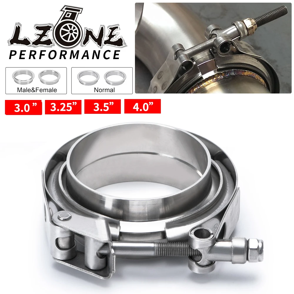 

Комплект выхлопных труб из нержавеющей стали SUS 3,25, 3 дюйма/3,5 дюйма/4,0 дюйма/304 дюйма, V-образный зажим, быстросъемный зажим, фланец с наружной ...