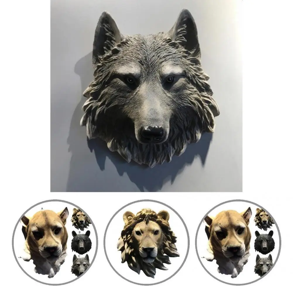 

Animal Figurine 3D Effect Fashion Creative Photo Props Hanging Wall Pendant